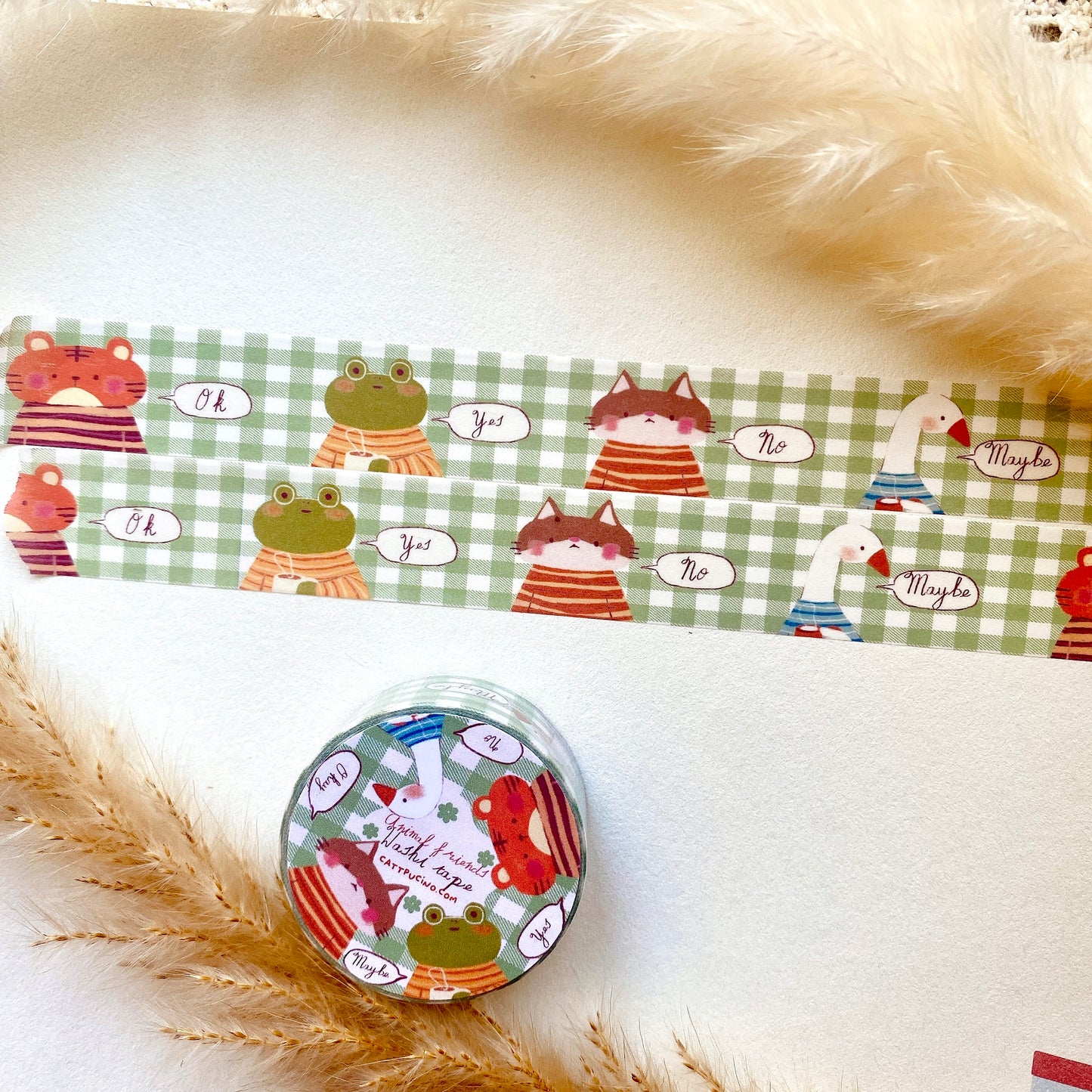 animal friendos washi tape