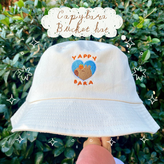 yappybara bucket hat